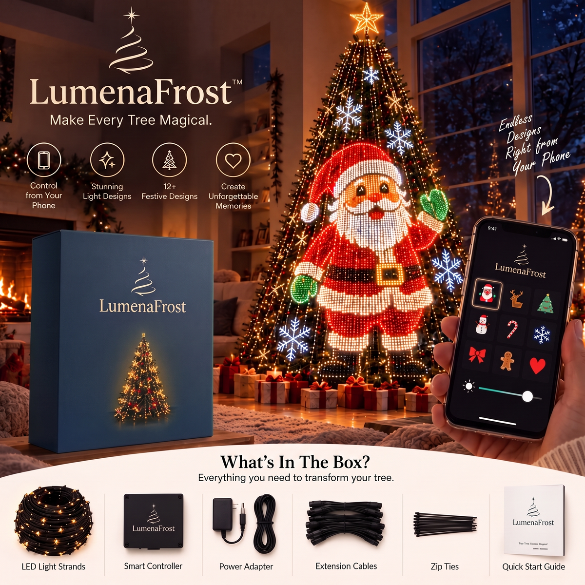Smart Animated Christmas Tree Lights