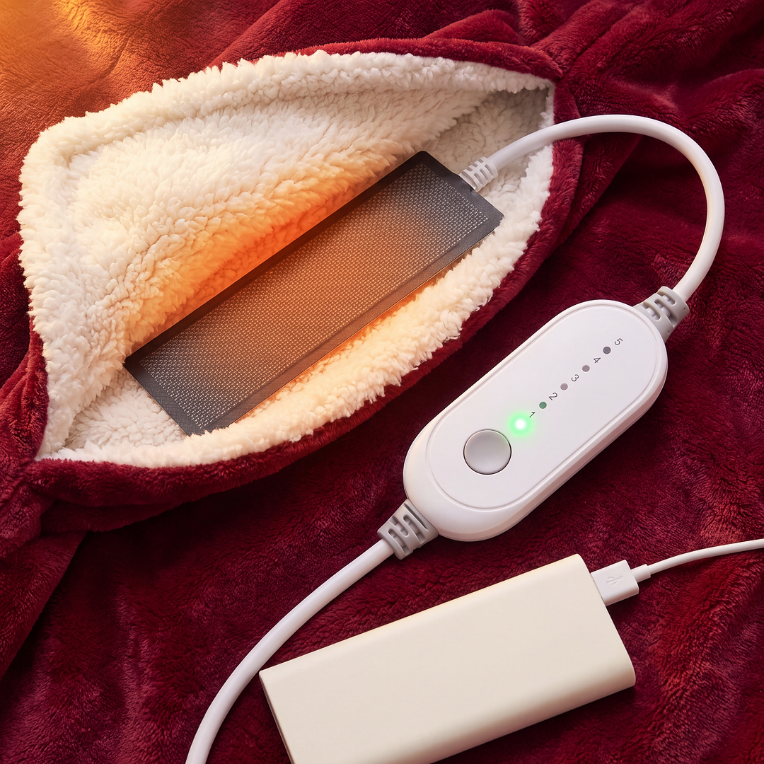 Santa Heated Wearable Blanket