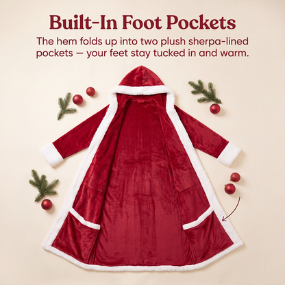 Santa Heated Wearable Blanket